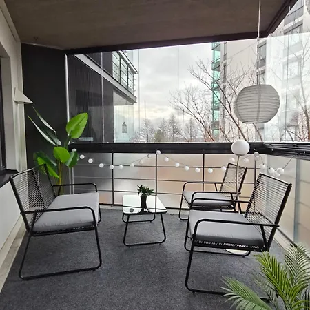 Апартаменты Lutakko With Sauna, Balcony & Self Check-in *