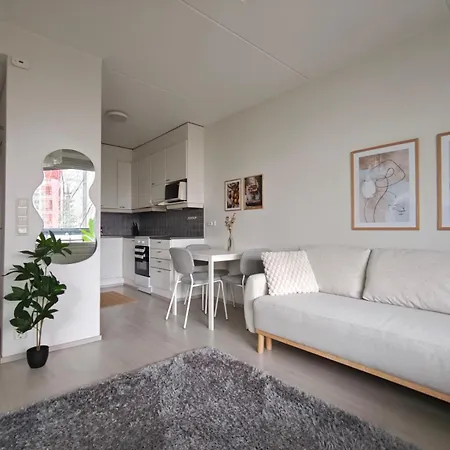 Lutakko With Sauna, Balcony & Self Check-in